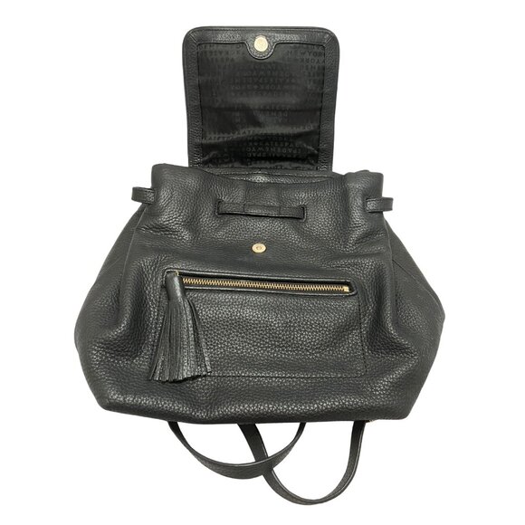 Kate Spade Black Leather Backpack with adjustable straps - Chester Street - Picture 4 of 9
